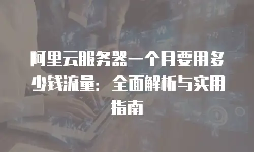 阿里云服务器一个月要用多少钱流量：全面解析与实用指南