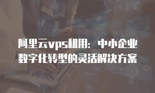 阿里云vps租用：中小企业数字化转型的灵活解决方案