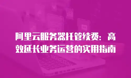 阿里云服务器托管续费：高效延长业务运营的实用指南