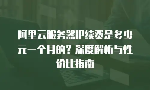 阿里云服务器IP续费是多少元一个月的？深度解析与性价比指南