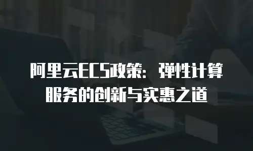 阿里云ECS政策：弹性计算服务的创新与实惠之道