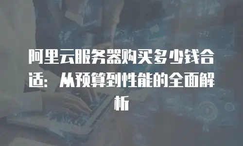 阿里云服务器购买多少钱合适：从预算到性能的全面解析
