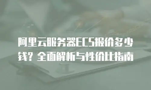 阿里云服务器ECS报价多少钱？全面解析与性价比指南