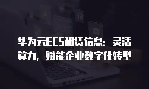 华为云ECS租赁信息：灵活算力，赋能企业数字化转型