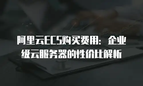 阿里云ECS购买费用：企业级云服务器的性价比解析