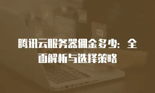 腾讯云服务器佣金多少：全面解析与选择策略