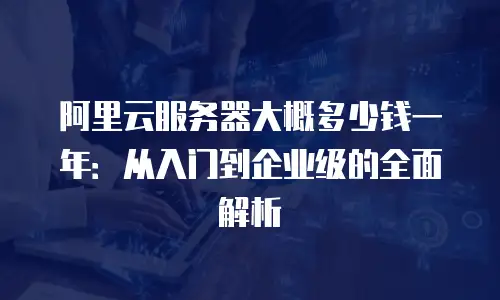 阿里云服务器大概多少钱一年：从入门到企业级的全面解析
