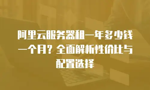 阿里云服务器租一年多少钱一个月？全面解析性价比与配置选择