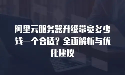 阿里云服务器升级带宽多少钱一个合适？全面解析与优化建议