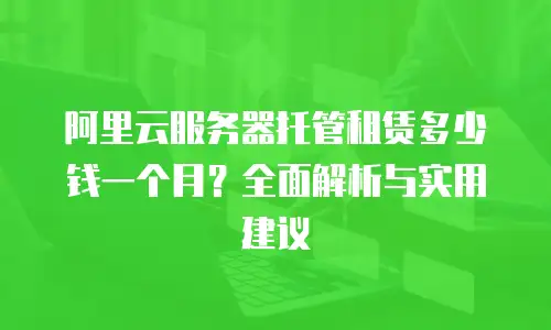 阿里云服务器托管租赁多少钱一个月？全面解析与实用建议