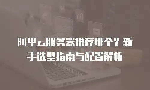 阿里云服务器推荐哪个？新手选型指南与配置解析