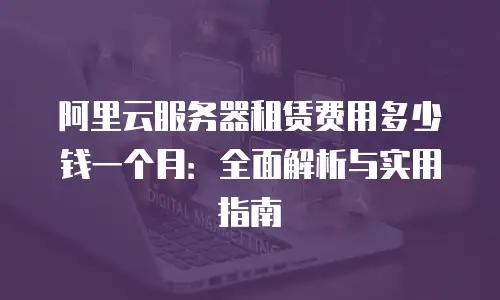 阿里云服务器租赁费用多少钱一个月：全面解析与实用指南