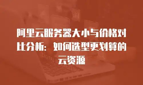 阿里云服务器大小与价格对比分析：如何选型更划算的云资源
