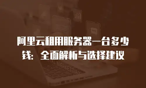 阿里云租用服务器一台多少钱：全面解析与选择建议