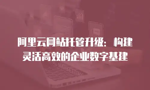 阿里云网站托管升级：构建灵活高效的企业数字基建
