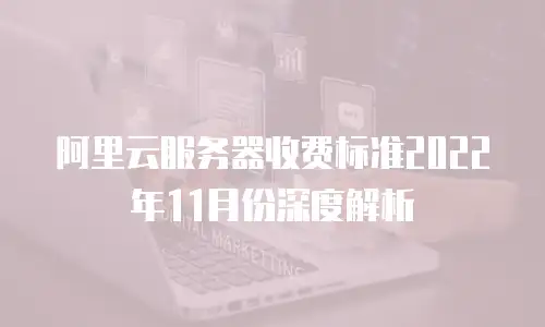 阿里云服务器收费标准2022年11月份深度解析