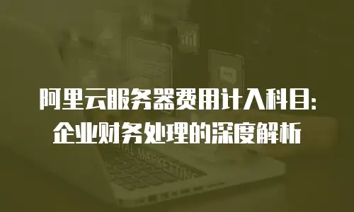 阿里云服务器费用计入科目：企业财务处理的深度解析