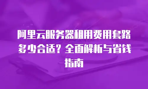 阿里云服务器租用费用套路多少合适？全面解析与省钱指南