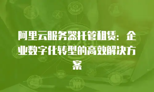 阿里云服务器托管租赁：企业数字化转型的高效解决方案