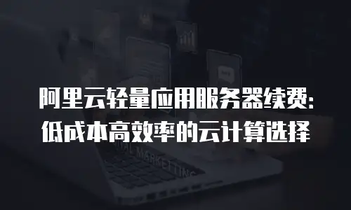阿里云轻量应用服务器续费：低成本高效率的云计算选择