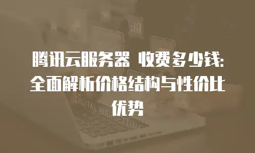腾讯云服务器 收费多少钱：全面解析价格结构与性价比优势