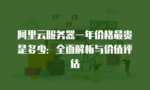 阿里云服务器一年价格最贵是多少：全面解析与价值评估