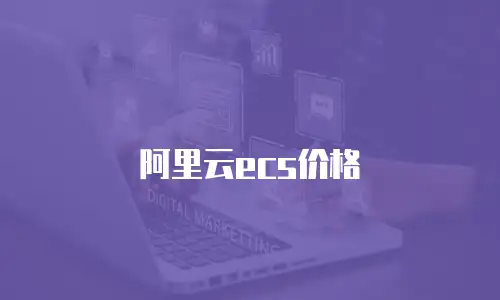 阿里云ecs价格