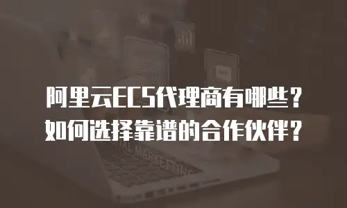 阿里云ECS代理商有哪些？如何选择靠谱的合作伙伴？