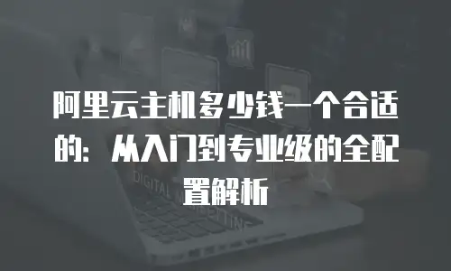 阿里云主机多少钱一个合适的：从入门到专业级的全配置解析