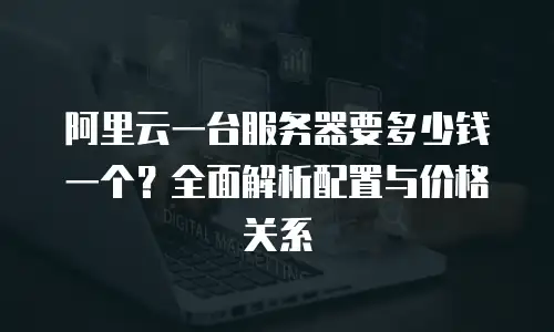 阿里云一台服务器要多少钱一个？全面解析配置与价格关系