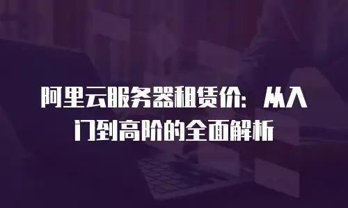 阿里云服务器租赁价：从入门到高阶的全面解析