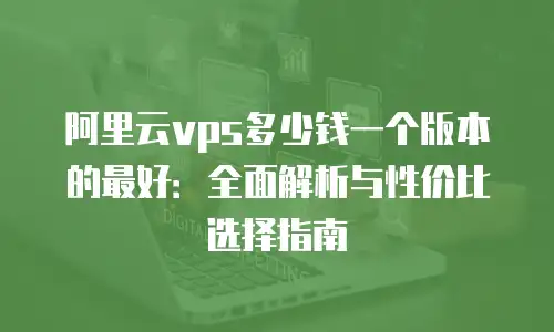 阿里云vps多少钱一个版本的最好：全面解析与性价比选择指南