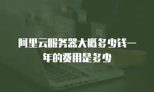 阿里云服务器大概多少钱一年的费用是多少