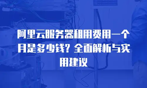 阿里云服务器租用费用一个月是多少钱？全面解析与实用建议