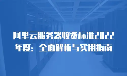 阿里云服务器收费标准2022年度：全面解析与实用指南