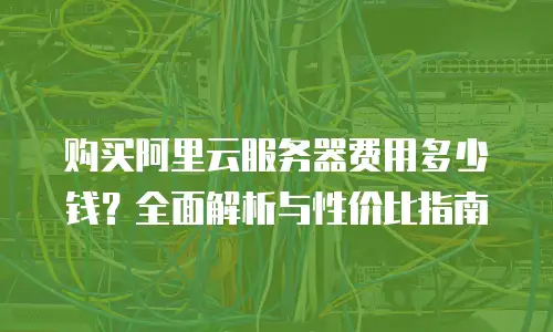 购买阿里云服务器费用多少钱？全面解析与性价比指南
