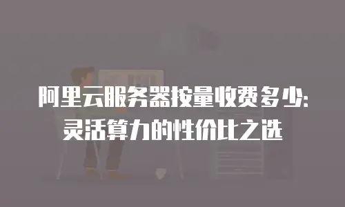 阿里云服务器按量收费多少：灵活算力的性价比之选
