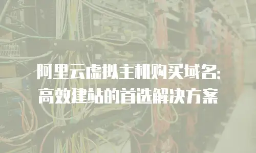 阿里云虚拟主机购买域名：高效建站的首选解决方案