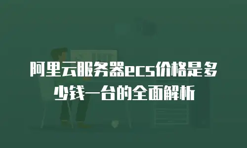 阿里云服务器ecs价格是多少钱一台的全面解析