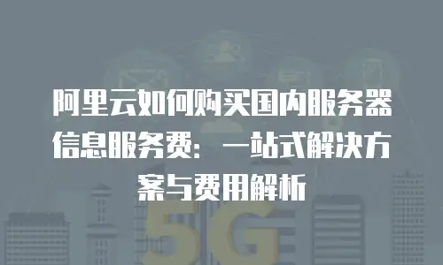阿里云如何购买国内服务器信息服务费：一站式解决方案与费用解析