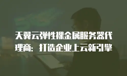 天翼云弹性裸金属服务器代理商：打造企业上云新引擎