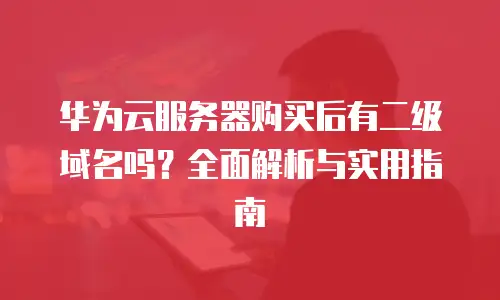 华为云服务器购买后有二级域名吗？全面解析与实用指南