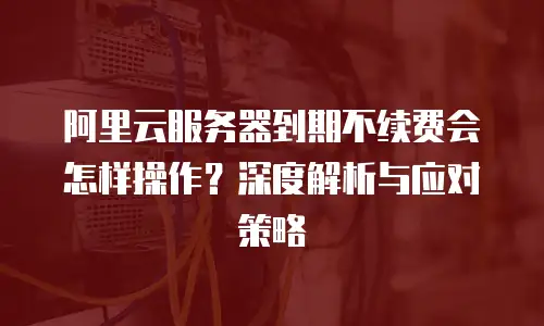 阿里云服务器到期不续费会怎样操作？深度解析与应对策略