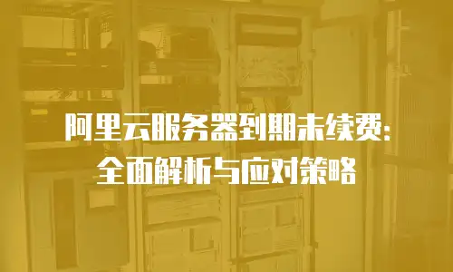 阿里云服务器到期未续费：全面解析与应对策略