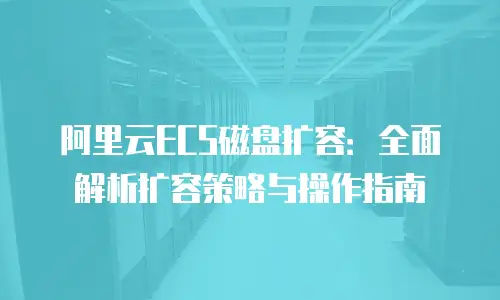阿里云ECS磁盘扩容：全面解析扩容策略与操作指南