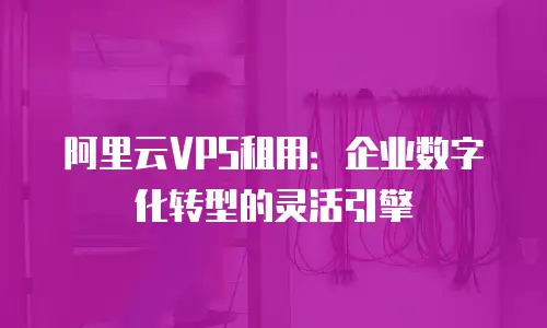 阿里云VPS租用：企业数字化转型的灵活引擎
