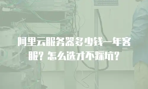 阿里云服务器多少钱一年客服？怎么选才不踩坑？