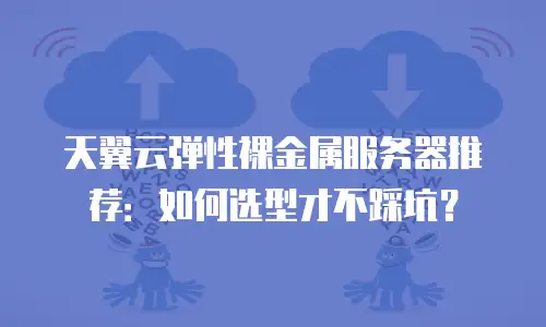 天翼云弹性裸金属服务器推荐：如何选型才不踩坑？