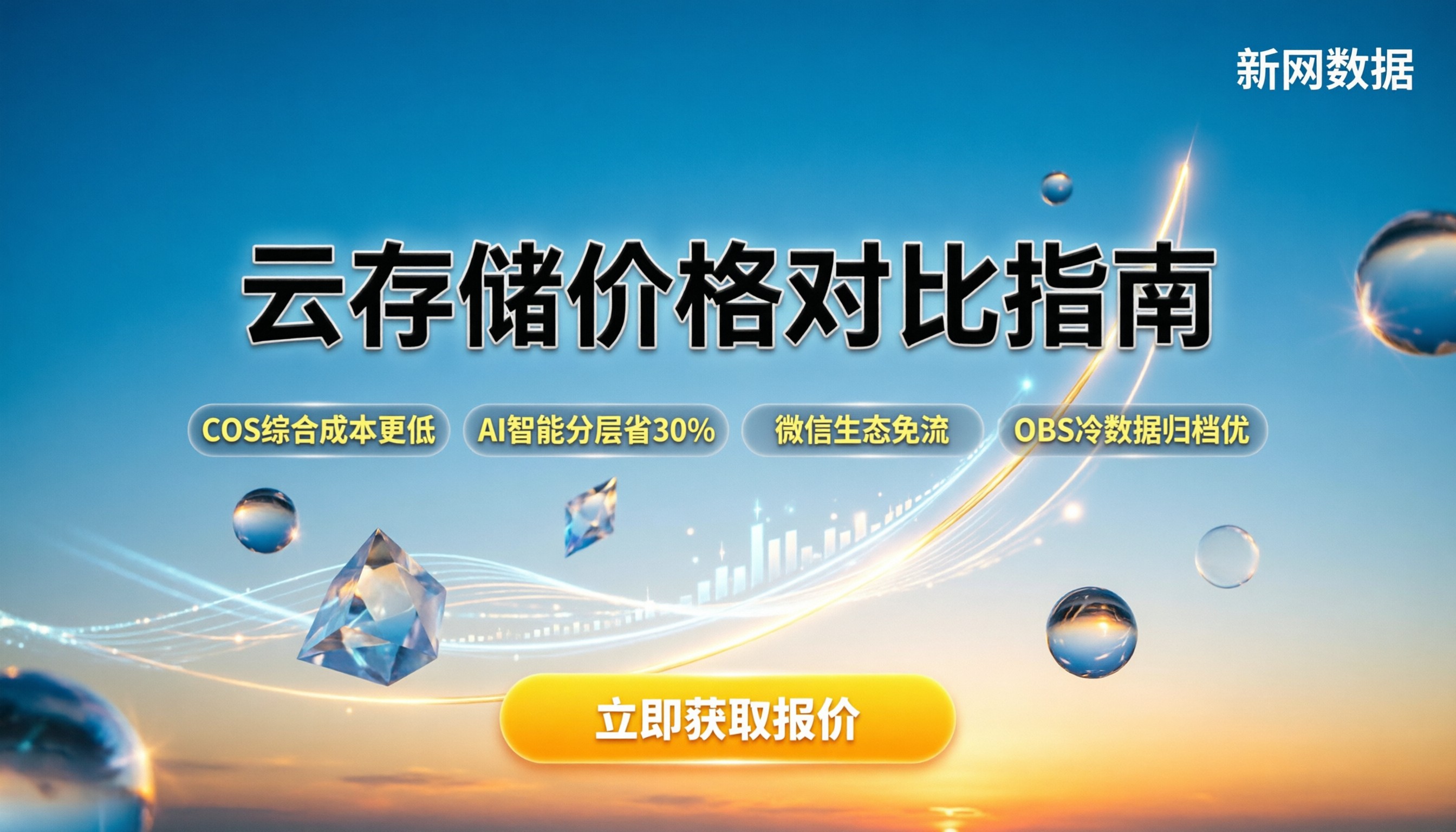 腾讯云COS和华为云OBS价格对比：哪家更省钱？