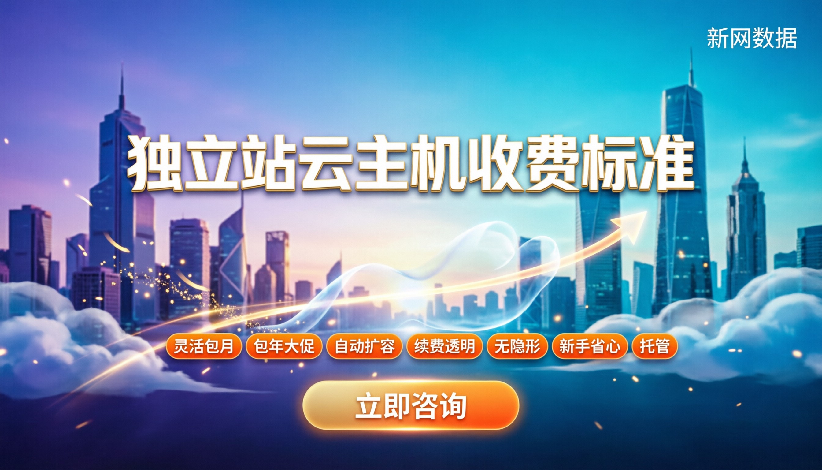 电商服务器收费标准：买独立站云主机要备多少预算？